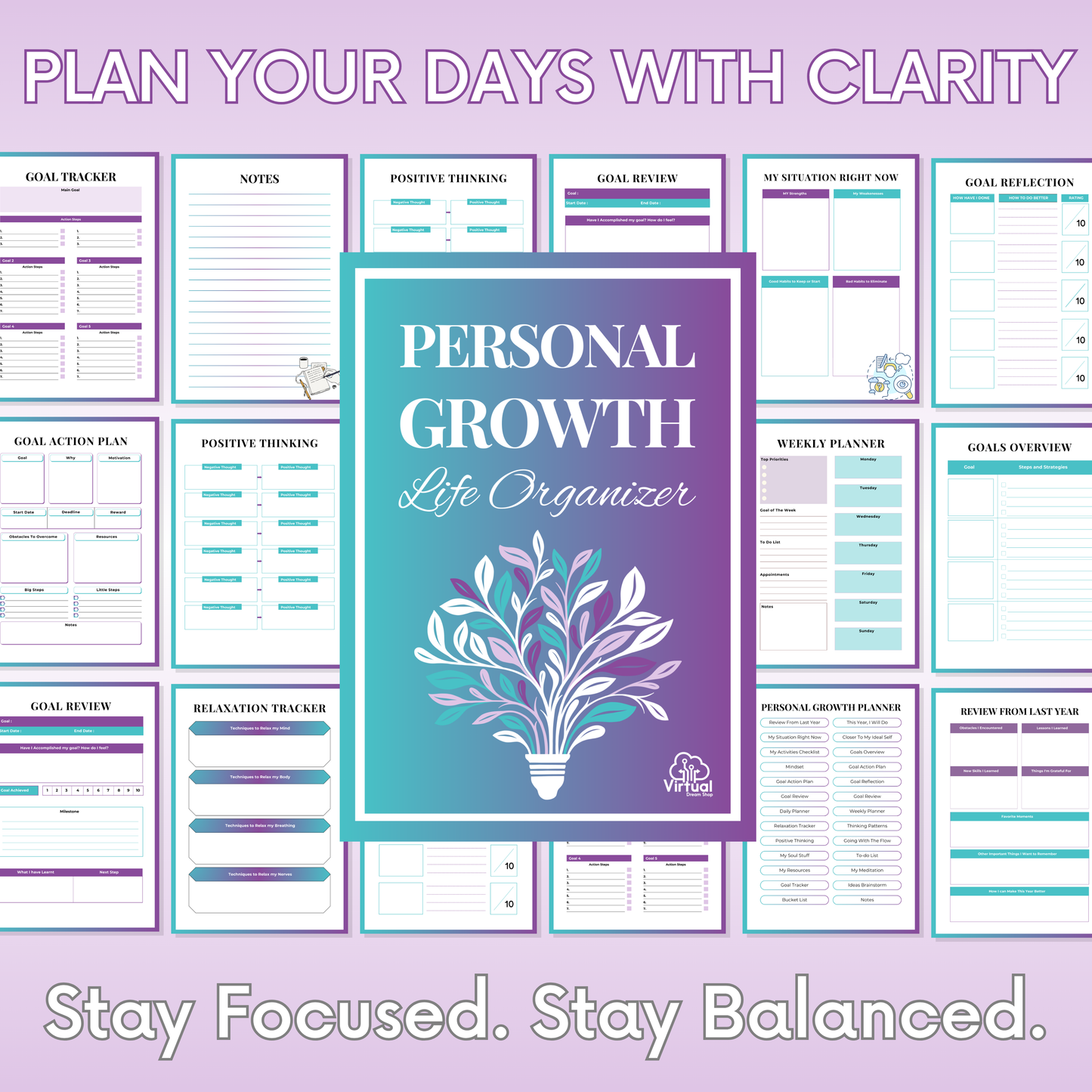 The Personal Growth Life Organizer