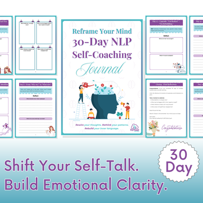 Reframe Your Mind: 30-Day NLP Self-Coaching Journal